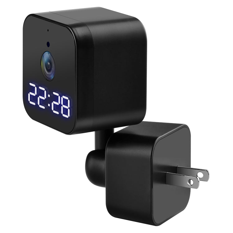 DP27 1080P Clock Plug Card WiFi Camera, Support Two-way Voice Intercom & Mobile Monitoring, US Plug, EU Plug DP27 1080P Clock Plug Card WiFi Camera, Support Two-way Voice Intercom & Mobile Monitoring, US Plug, EU Plug